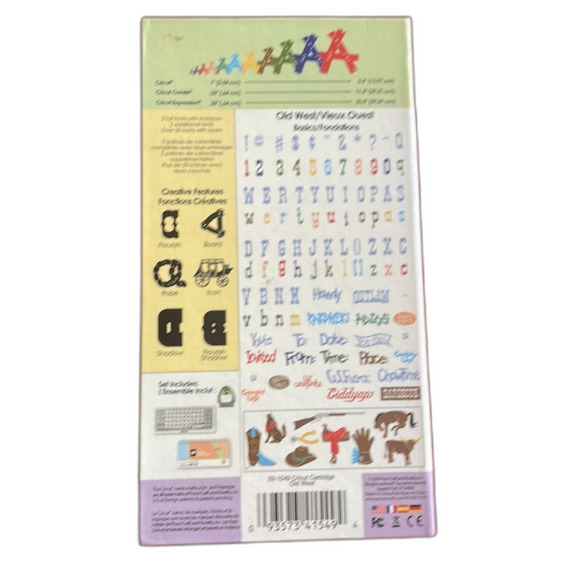 Cricut Cartridge OLD WEST - Picture 2 of 6